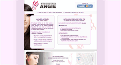 Desktop Screenshot of peluqueriangie.com